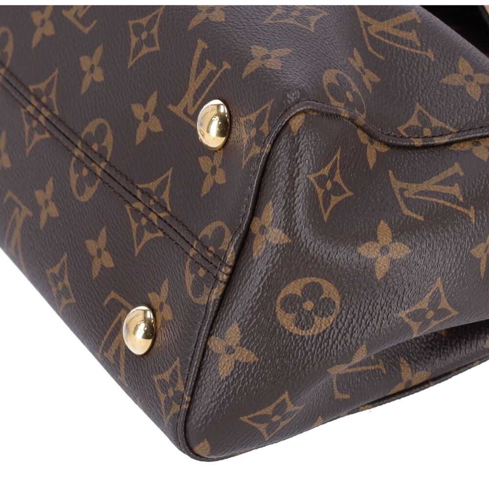 Louis Vuitton Monogram Canvas Venus Satchel Brown Crossbody Tan Pink M53540 - Picture 11 of 12